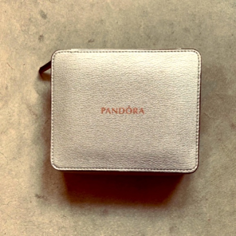Brand new 💯 % Pandora jewelry travel box